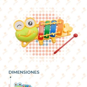 JUGUETE MUSICAL MARIMBA POR PIEZA YO-257 R5