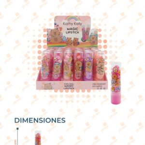 LABIAL MÁGICO CAPIBARA PAQ CON 24 PIEZAS A2161 M26