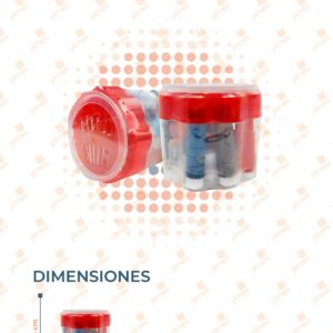 SET DE HILOS CON AGUJAS PAQ CON 12 SETS B-18-1 F16