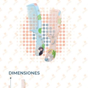 PEINES DECORADOS PAQ CON 12 PIEZAS LIN-34-1 J32