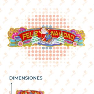 ADORNO NAVIDEÑO PAQ CON 10 PIEZAS M394-7A-11 N6