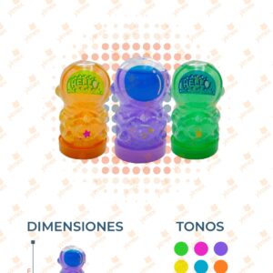 JUGUETE SLIME ASTRONAUTA PAQ CON 24 PIEZAS M86-9E-2 L25