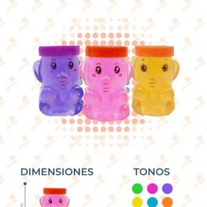 JUGUETE SLIME ELEFANTE PAQ CON 24 PIEZAS M86-9E-23 L19