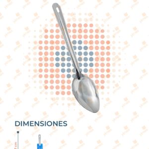 CUCHARA SERVICIOS PAQ CON 6 PIEZAS PC-030-2 O25