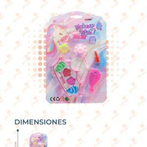 SET PINTURITAS NIÑA POR PIEZA Y-083 R18