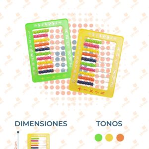 JUGUETE DIDÁCTICO ÁBACO POR PIEZA YONG-85 S2