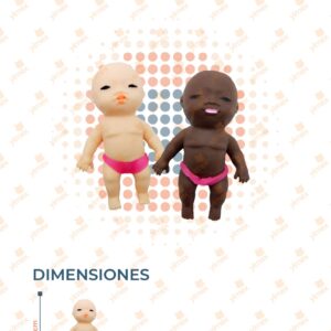 JUGUETE SQUISH BEBÉS PAQ CON 24 PIEZAS HB-236 L23