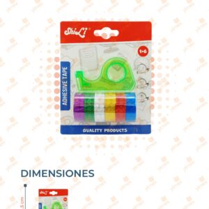 SET CINTAS DECORATIVAS PAQ CON 12 SETS JD-1 C13