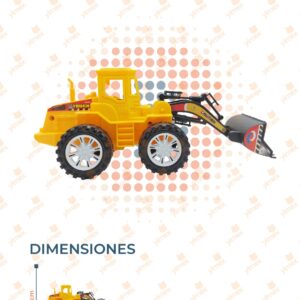 JUGUETE CAMIÓN CONSTRUCCIÓN POR PIEZA NY-2306 R6