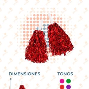 POMPONES PAQ CON 10 PARES X-794-3 R21