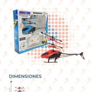JUGUETE HELICÓPTERO DE CONTROL REMOTO POR PIEZA X-840-30 R30