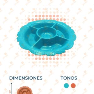 PLATO BOTANERO POR PIEZA AA-1953 O20