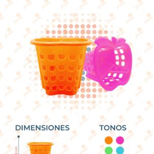 PORTA CUBIERTOS POR PIEZA AA-2503A O23