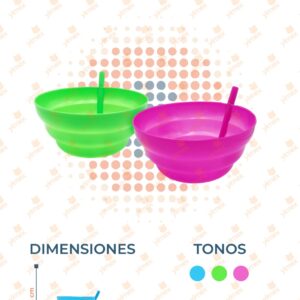 PLATO CON POPOTE POR PIEZA AD-1220 M27