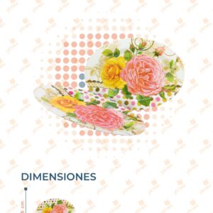 PLATO MELAMINA TAMPIQUEÑO POR PIEZA D-088 O27