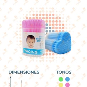 COTONETES PAQ 12 PIEZAS PS-005-3 F8