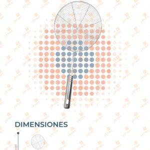 ESPUMADERA METÁLICA POR PIEZA PX-120 O43