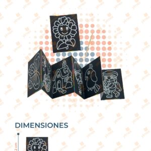 DIBUJOS MÁGICOS PAQ CON 20 PIEZAS WJGB-195 E5