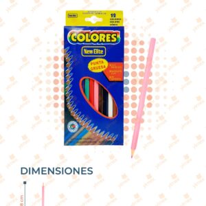 SET COLORES PAQ CON 12 SETS CQ240-1 A5