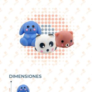 JUGUETE SQUISH MODELOS SURTIDOS PAQ CON 12 PIEZAS F52-4 L8