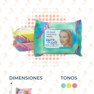 TOALLITAS HÚMEDAS PAQ CON 12 PIEZAS GD-040 J22