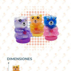 JUGUETE SLIME OSO PAQ 24 PIEZAS HB-208 L8