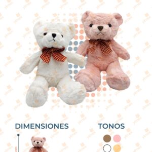 OSO DE PELUCHE POR PIEZA HG25L-33 S18