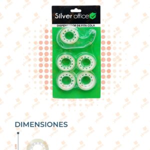 SET CINTAS CON DISPENSADOR PAQ CON 12 SETS JD-LD361 A16