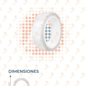 CINTA DOBLE CARA POR PIEZA JD-NM3 A16