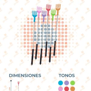 MANITA RASCADORA PAQ CON 30 PIEZAS M36-6H-9 H11