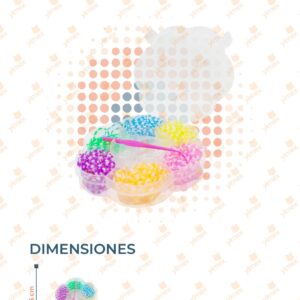 SET LIGAS PARA HACER PULSERAS PAQ CON 12 SETS PJ-175 O11