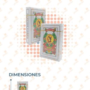 BARAJA ESPAÑOLA PAQ CON 12 PIEZAS PK-8065 S8