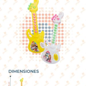 JUGUETE GUITARRA CON SONIDO POR PIEZA Q-300 Q14