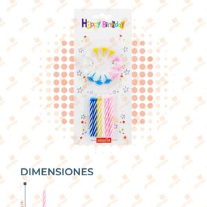 SET VELAS PAQ CON 24 SETS S-011 M26