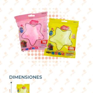 BOLIGOMA EN BOLSA PAQ CON 12 PIEZAS WJ-60G-12 L30