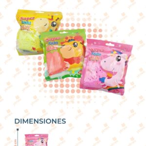 BOLIGOMA EN BOLSA PAQ CON 12 PIEZAS WJ-NT60 L30