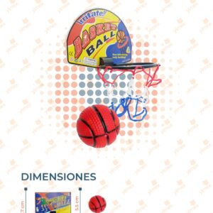 JUGUETE CANASTA BASKET PAQ 12 PIEZAS Y-050 S14