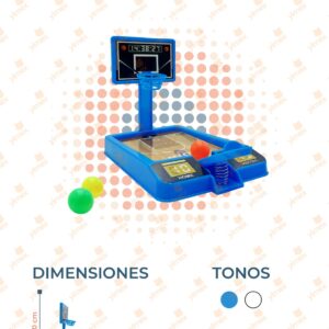 JUGUETE CANASTA BSAKET CON PELOTAS PAQ 12 PIEZAS Y-098 P15