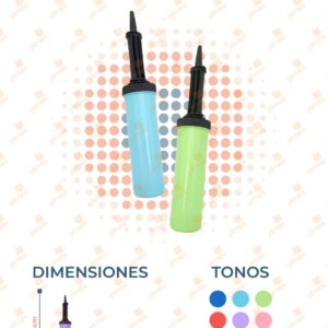 INFLADOR PARA GLOBOS POR PIEZA YO-0108-2 M28