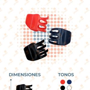 PINZA PARA CABELLO PAQ 12 PIEZAS F-061 J33