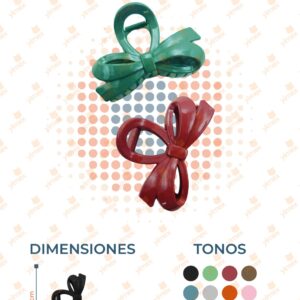 PINZA PARA CABELLO PAQ 12 PIEZAS F-069 O4