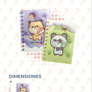 LIBRETA DISEÑOS DECORADA POR PIEZA B-163 C1