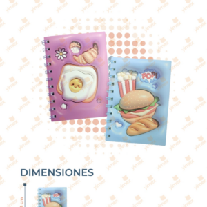 LIBRETA DISEÑOS DECORADA POR PIEZA B-161 C2