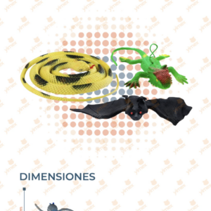 JUGUETES ANIMALES SURTIDOS PAQ CON 12 PIEZAS Y-049 S2