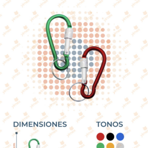 LLAVERO ARNÉS PAQ CON 12 PIEZAS Y-017 K17