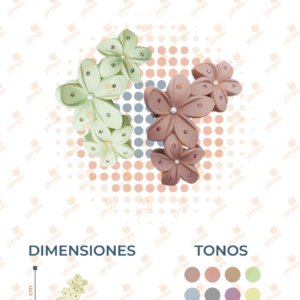 PINZA PARA CABELLO PAQ 12 PIEZAS F-036 J6