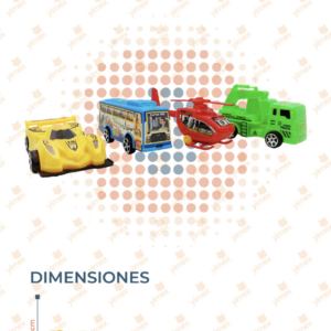SET 4 PIEZAS CARRO, BUS, HELICOPTERO Y CAMION Y-188 S15