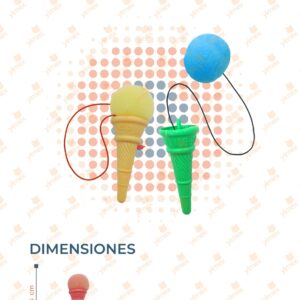 JUGUETE CONO HELADO PAQ CON 24 PIEZAS Y-194 Q5
