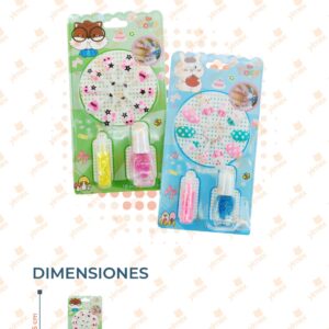 SET DECORACIÓN UÑAS PAQ CON 12 SETS Y-207 J10