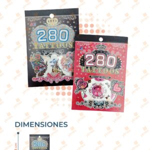 SET TATUAJES PAQ CON 12 SETS Y-209-3 S11